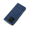 For Xiaomi Redmi K70/K70 Pro AZNS Magnetic Calf Texture Flip Leather Phone Case(Dark Blue)