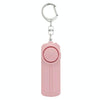 AF-9400 130dB Personal Alarm Pull Ring Women Self-Defense Keychain Alarm(Pink)