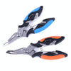 HENGJIA QT013 Multifunctional Stainless Steel Jaw Fishing Pliers Scissors Hook Removal Tool Line Cutter Fishing Tackle