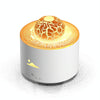 HX-130 Colorful Night Light Planet Desktop Flame Aromatherapy Humidifier, Spec: US Plug(White)