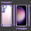 For Samsung Galaxy S25 5G Skin Feel TPU + PC Phone Case(Transparent Purple)
