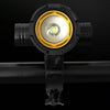 7602 LED USB Charging Telescopic Zoom Bicycle Front Light, Specification: Headlight + Gem Lamp