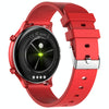 HT12 1.32 inch Silicone Band IP67 Waterproof Smart Watch, Support Bluetooth Calling / Sleep Monitoring(Red)