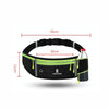 CWILKES MF-008 Outdoor Sports Fitness Waterproof Waist Bag Phone Pocket, Style: With Water Bottle Bag(Rose Red)