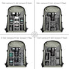 PULUZ Outdoor Portable Waterproof Scratch-proof Dual Shoulders Backpack Handheld PTZ Stabilizer Camera Bag with Rain Cover for Digital Camera, DJI Ronin-SC / Ronin-S (Black)