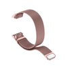 For Garmin Forerunner 35 / 30 Milanese Watch Band(Rose Pink)