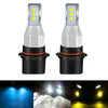 1 Pair P13W DC 12V-24V 12W 1800LM Car LED Fog Light(Ice Blue Light)