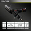 2pcs For Honda RS150 XRE300 CRF300 X-ADV Motorcycles LED Turn Signal Light(Transparent)
