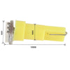 30 PCS T5 1LED SMD-5050 Car Modification LED Indicator Light Yellow Light