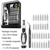 JAKEMY JM-8189 32 In 1 Cross Screwdriver Tool Set Computer Phone Repair Tool(Black)