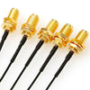 5x RG178 U.FL/IPX to SMA Female Cable 10cm