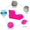 BB1803 Foldable Portable Inflatable Sofa Single Outdoor Inflatable Seat, Size: 100 x 80 x 70cm(Orange)