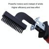 Rust Removal Grinding Tools Electric Steel Wire Nylon Brush Cleaning Set, Specification: Nylon+Steel Brush Head