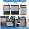 Car Hanging Back Seat Trunk Storage Bag Trunk Oxford Cloth Hanging Bag (Black)