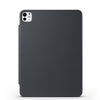 For iPad Pro 12.9 2022 / 2021 / 2020 Fixed Buckle Magnetic Deformation Leather Tablet Case(Black)