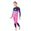 SLINX 1902 Long Sleeve Warm Kids Sun Protection Wetsuit, Size: XXL(Twilight)