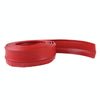 Universal 2.5m Car Front Bumper Lip Splitter Spoiler Skirt Adhesive Protector(Red)