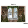 2.1 X 1.5m Holiday Party Photography Backdrop Christmas Decoration Hanging Cloth, Style: SD-781