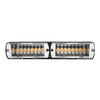 DC 12V 4.2W 16LEDs Crystal Lamp Beads Car Windshield Warning Lamp 18 Flash Patterns(Adjustable)