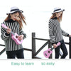 HM100 21 inch Basswood Ukulele Children Musical Enlightenment Instrument(Magenta)