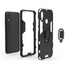 PC + TPU Shockproof Protective Case for Huawei P Smart (2019), with Magnetic Ring Holder (Black)