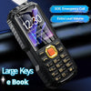 Q7+ 4G Elder Keypad Rugged Phone, 1.77 inch, 16800mAh, 21 Keys,  SOS, FM, Network: 4G, Dual SIM(Green)