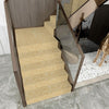 PVC Imitation Marble Stair Step Anti-Slip Sticker Self-Adhesive Decorative Wall Sticker, Specification: Twill Style,100x18cm(FLT-005)