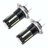 2 PCS H7 DC9-16V / 8.2W / 6000K / 655LM Car Auto Fog Light 66LEDs SMD-2016 Lamps