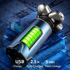 Men Multifunctional Electrical Shaver Rechargeable 5-Blade Shaving Razor(Black)