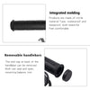 WUPP ZH-983C1 Motorcycle Modified Intelligent Electric Heating Hand Cover Heated Grip Handlebar with Three Gear Temperature Control(Black)
