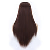 Wig Half Headgear Long Straight Hair U-Shaped Wig Headgear, Colour: 8.US-4M33# Chestnut Color