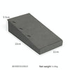 11x22x5.5cm Necklace Stand Gray Jewelry Display Microfiber Jewelry Props Display Rack
