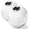 LCD Screen Smart Large Capacity Portable USB Charging Wearable Massage Breast Pump(S32)