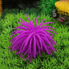 Purple Sea Urchin Coral Ornament - Large 13cm - Aquarium Safe