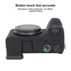 For Sony ILCE-6700 / A6700 Glossy Soft Silicone Protective Case(Black)