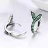 S925 Sterling Silver Earrings Simple Diamond Bud Earrings