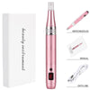 Microcrystalline Nano Electric Importer Micro-Needle Freckle Removal Beauty Instrument, Colour: Rlectric Microneedle (Pink)