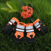 Waterproof Dog Boots, Medium (M, Orange), Non-Slip & Durable