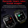 T3 1.95 inch Rugged Smart Sports Wristband Support Heart Rate Monitoring / Blood Pressure Monitoring(Green)