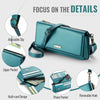 CaseMe Me30 Multi Functional Diagonal Cross Bag Phone Case(Green)