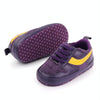 D2540 Autumn And Winter Soft Soled Walking Shoes Baby Shoes For 0-1 Years Old, Size: 12cm(Purple)