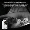 1080P WiFi Smart IP Camera - Pan & Tilt, Night Vision, 2-Way Audio (US Plug)