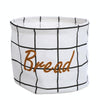 Fabric Storage Basket Desktop Organizer Basket, Style: White Grid