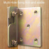 Bed Hinge Pendant Bed Accessories Furniture Hardware Corner Code With Screws, Model: Lengthened And Enlarged