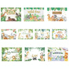 MDN03318 1.5m x 1m Animal Forest Cartoon Birthday Party Banquet Decoration Photo Background Cloth