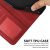 For vivo V40 / V40 Pro / T3 Ultra Stitching Calf Texture Buckle Leather Phone Case(Red)