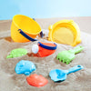 8 PCS / Set Bucket Shovel Beach Toy Set Children Sand Shovel And Water Play Tools