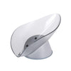 Toilet Drain Soap Box No Perforation Shelf(Grey)