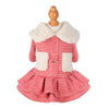 Red Velvet Pet Dress, Dog/Cat, Small
