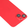 iPhone 14 Back Cover Replacement (Red) with Camera Lens